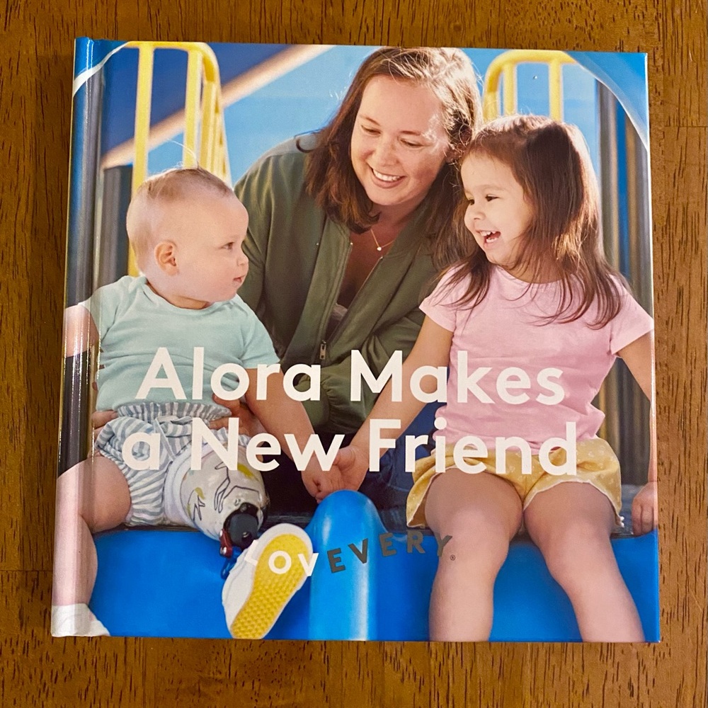 Alora Makes a New Friend Lovevery Hardcover Book